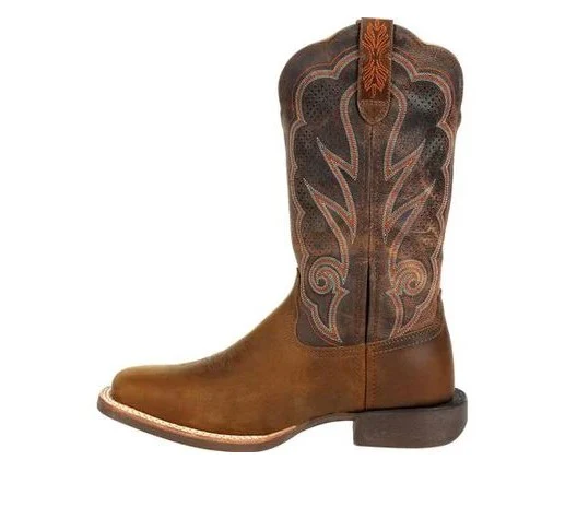 WOMEN'S DURANGO LADY REBEL PRO COGNAC VENTILATED WESTERN BOOT - Image 4