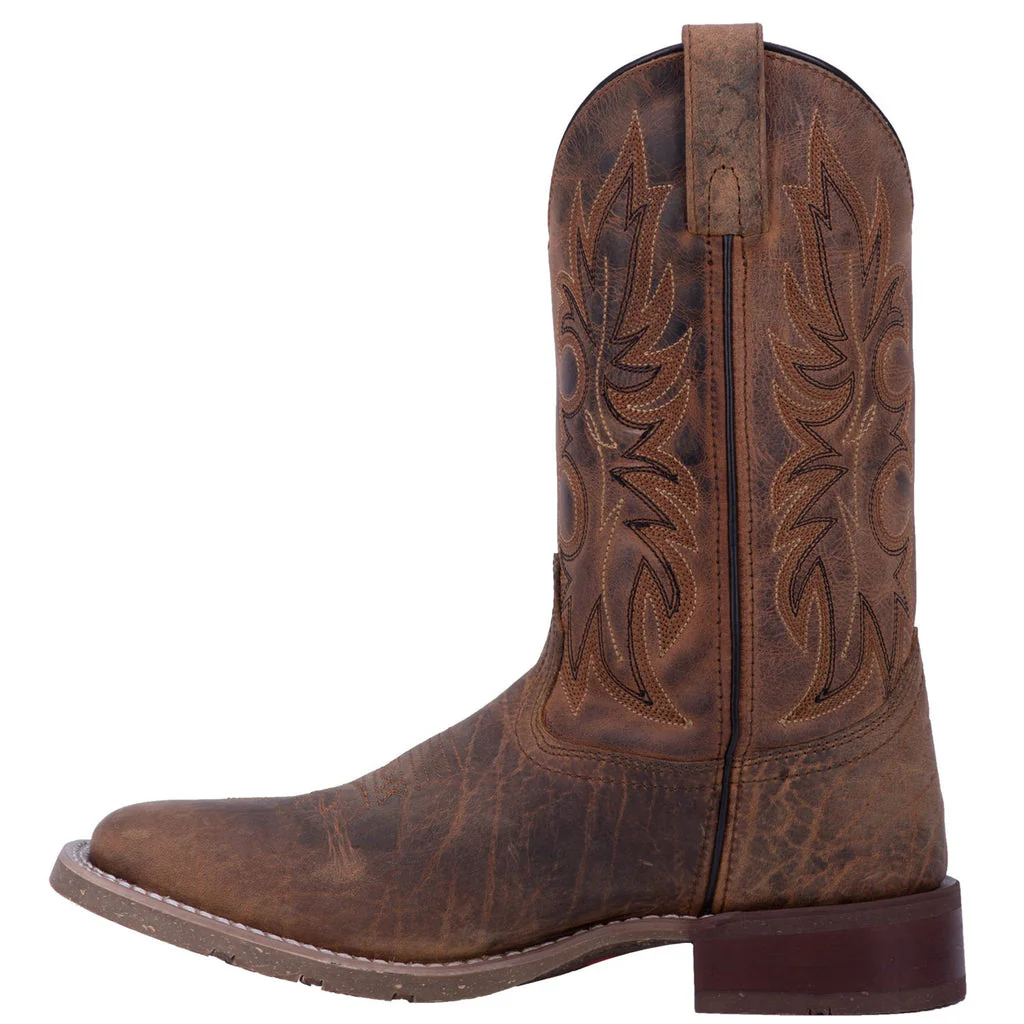 LAREDO MEN'S RUSTIC RANCHER STOCKMAN BOOTS - Image 3