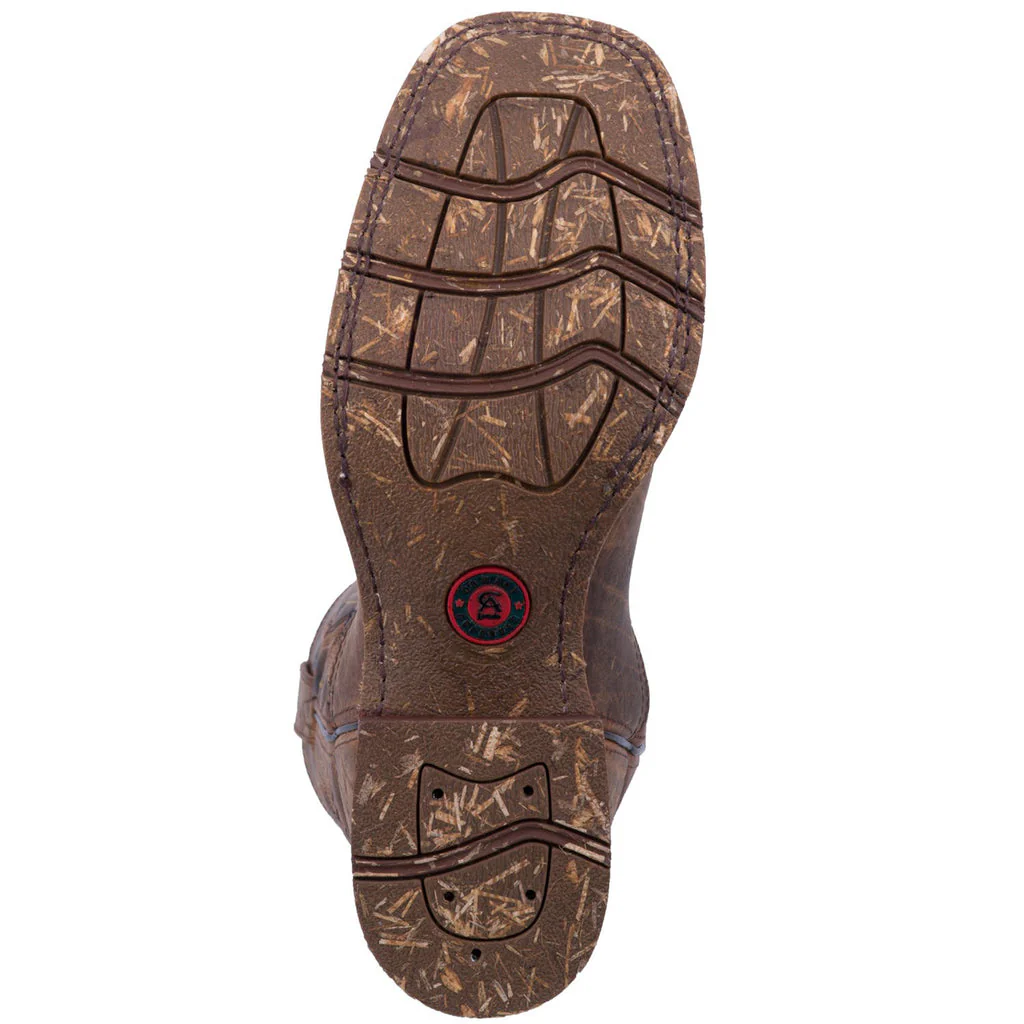 LAREDO MEN'S RUSTIC RANCHER STOCKMAN BOOTS - Image 6