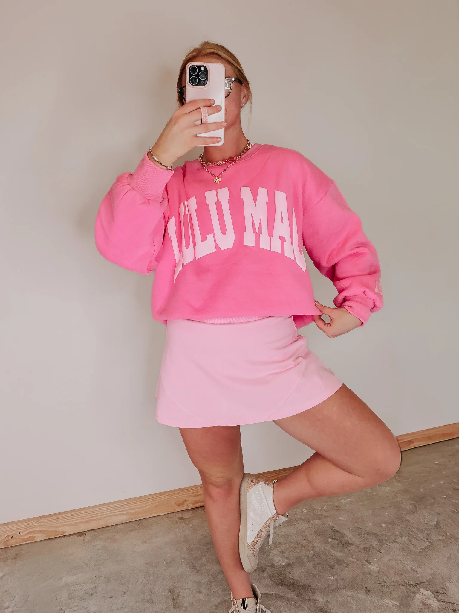 Lulu Mac Dark Pink/ Light Pink - Image 2