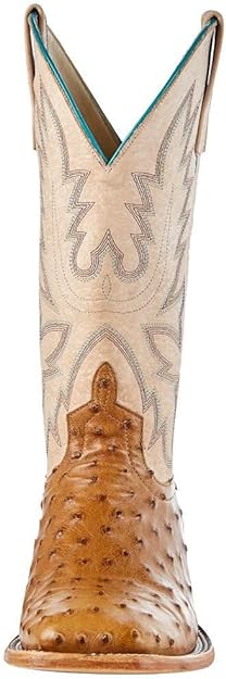Women's Macie Bean Top Hand Antique Saddle Full Quill Ostrich Cowgirl Boot - Image 10
