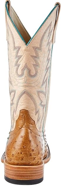 Women's Macie Bean Top Hand Antique Saddle Full Quill Ostrich Cowgirl Boot - Image 8