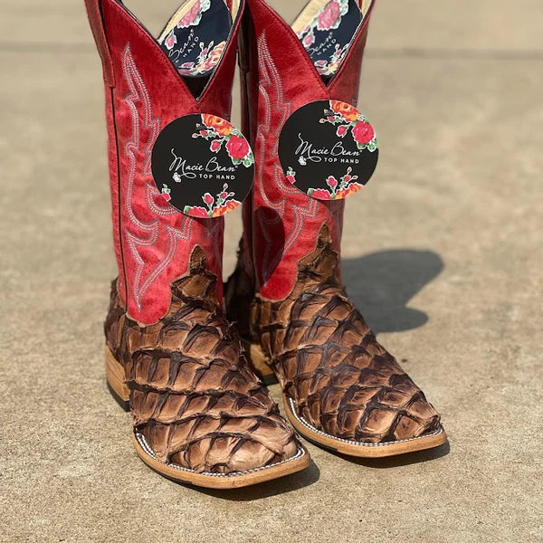Women's Macie Bean Top Hand Cigar Matte Bass Boots - Image 10