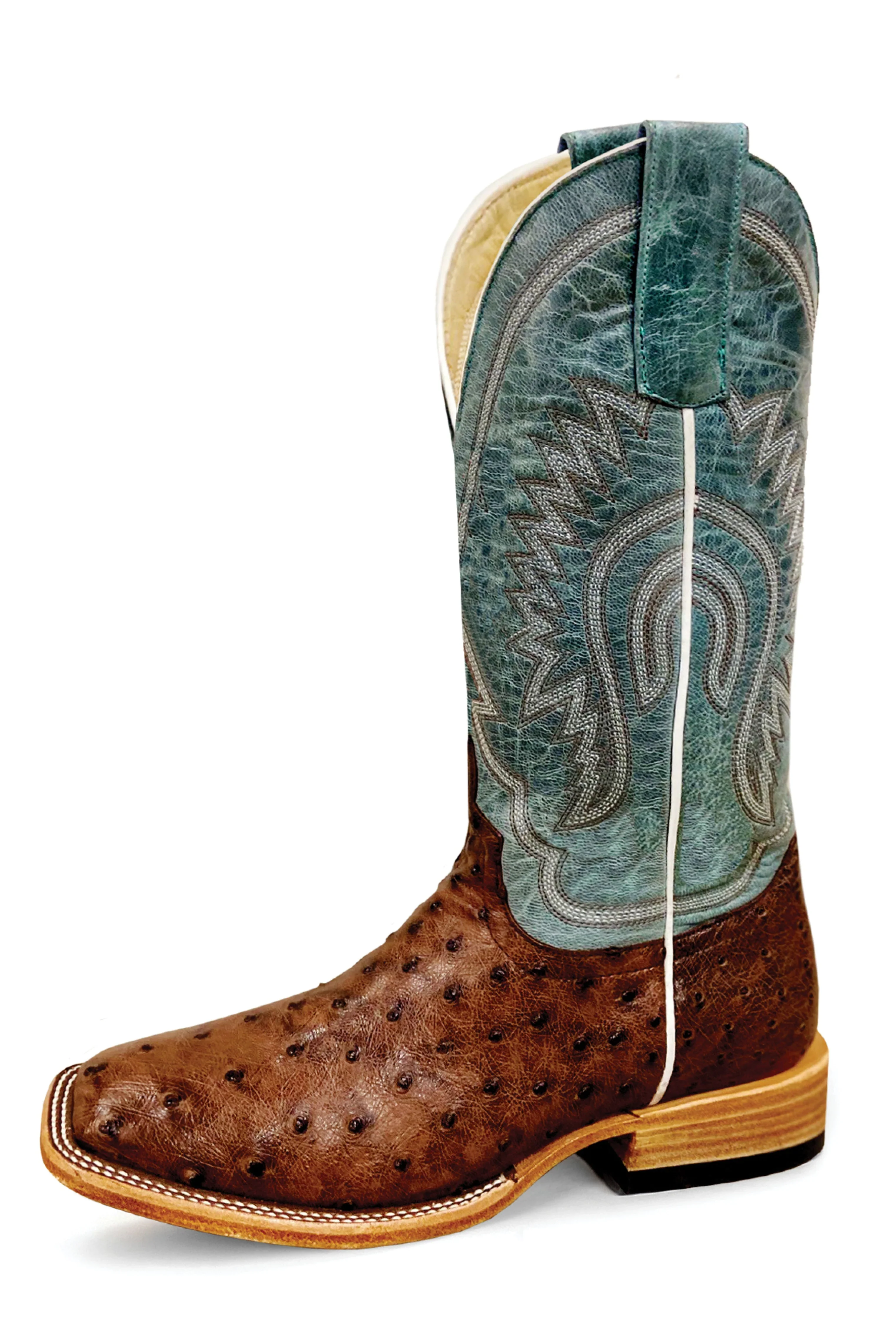 Macie Bean Women's Kango Tobac Full Quill Ostrich Boots - Image 2
