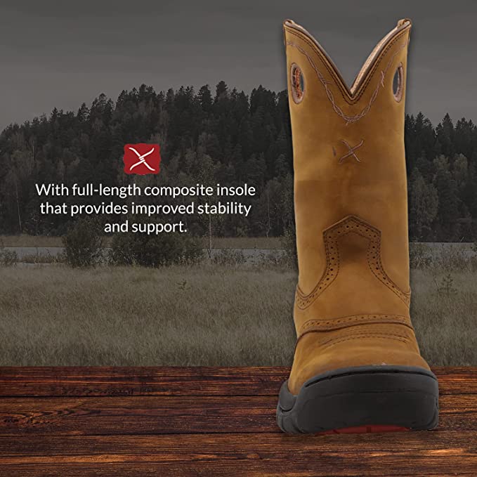 Men’s Twisted X 11" All Around Work Boot - Image 5