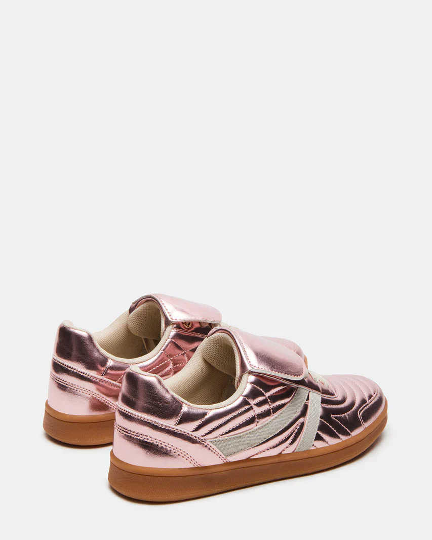 Steve Madden Women's Madrid Sneakers in Pink Metal - Image 6