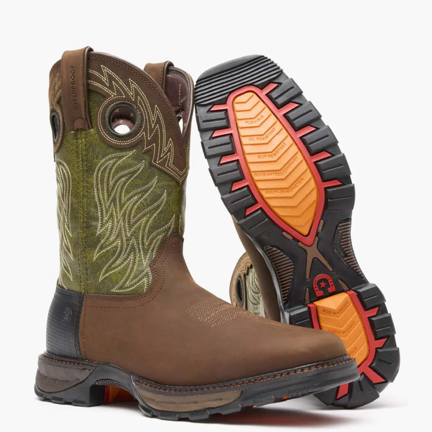 Durango Men's Maverick XP Waterproof Western Work Boots - Image 3