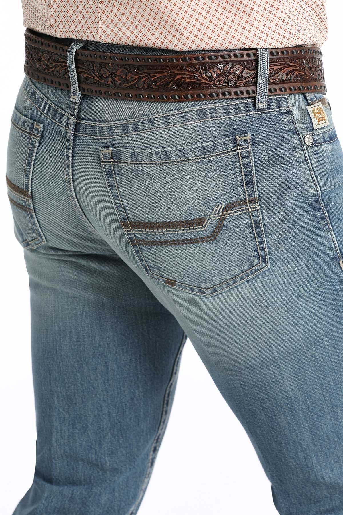 Men's Cinch Slim Fit Ian - Medium Stone Jeans - Image 3