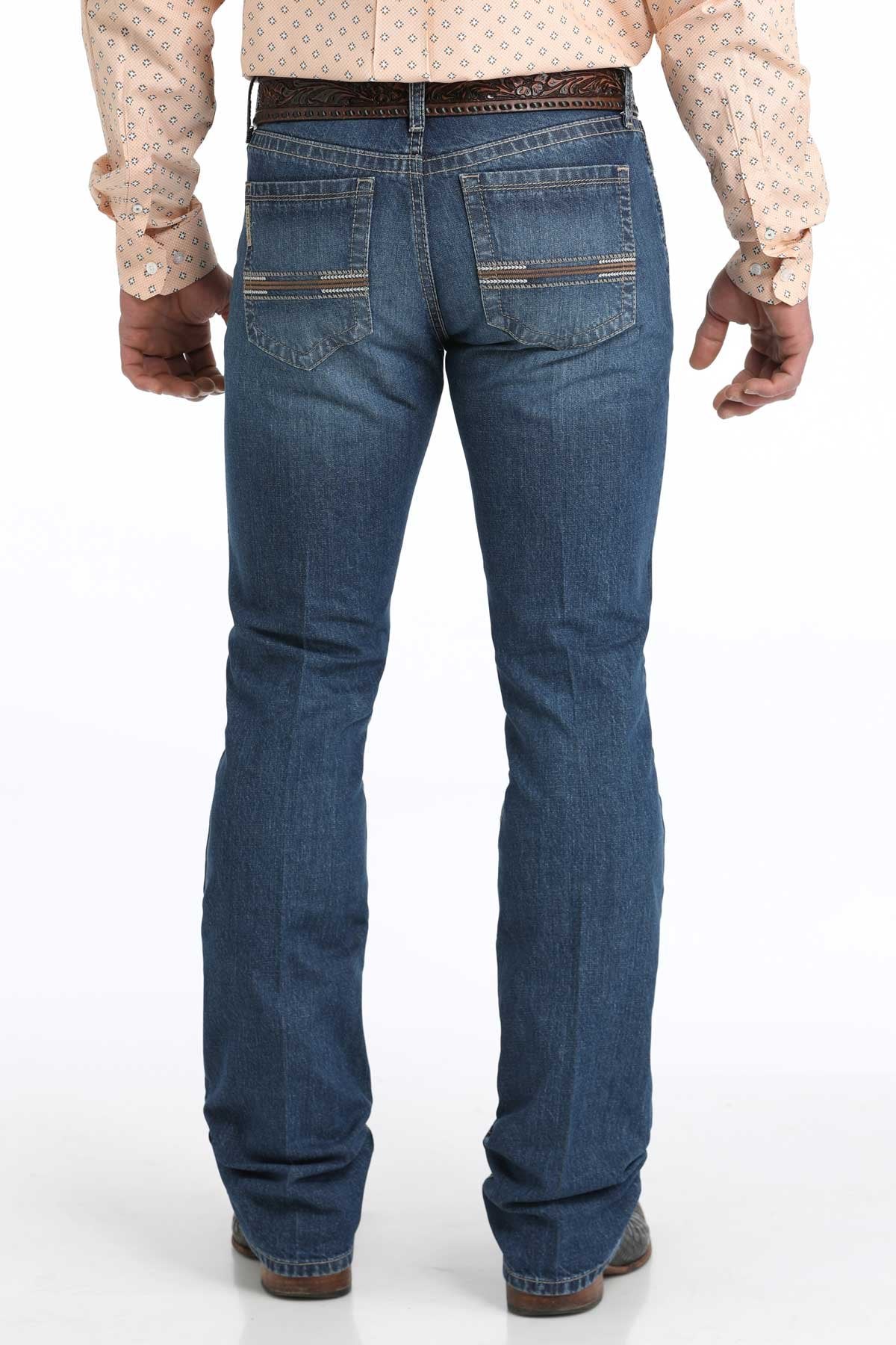 Men's Cinch Slim Fit Ian Medium Stone Jeans - Image 2