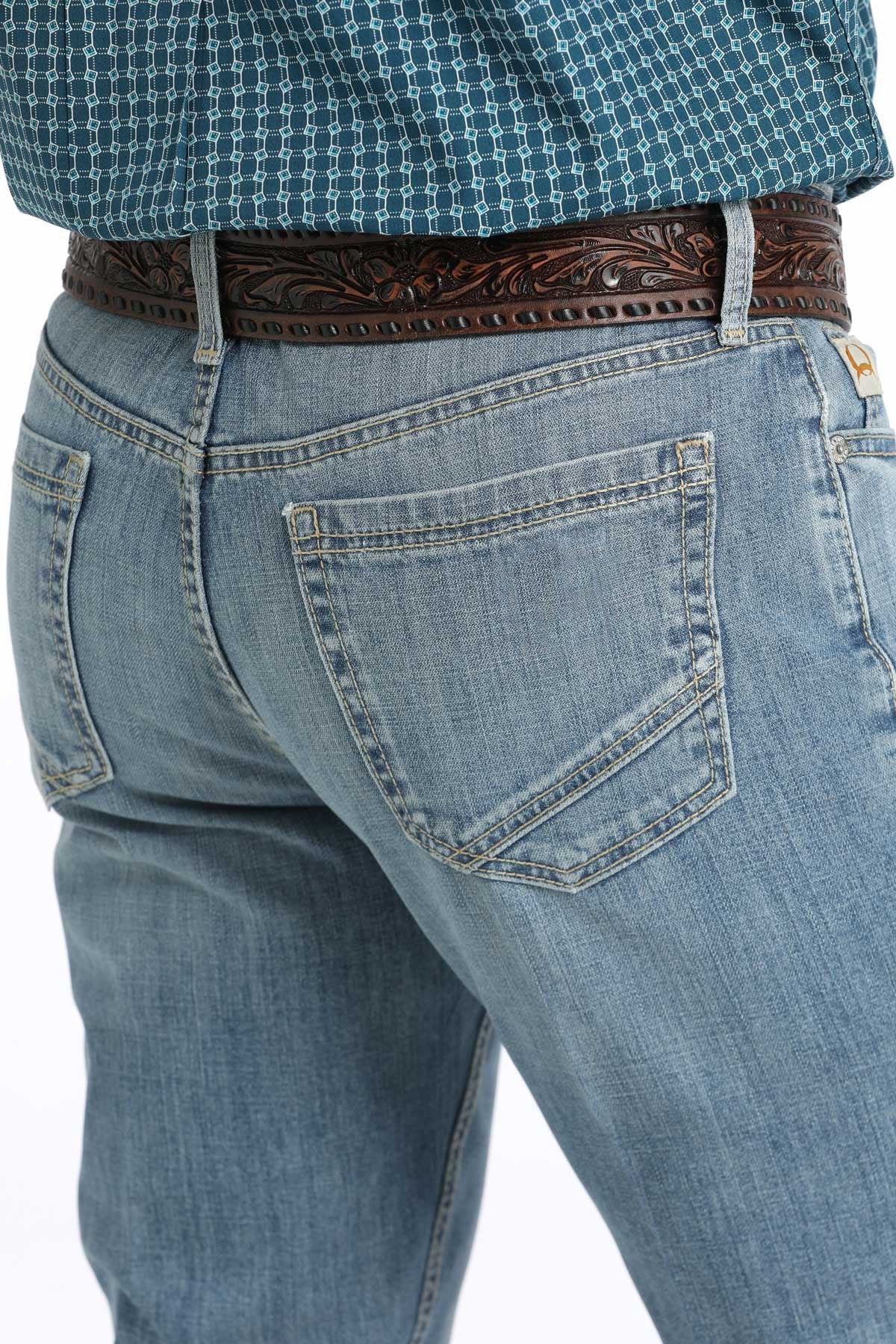 Men's Cinch Slim Fit Ian Light Stone Jeans - Image 3