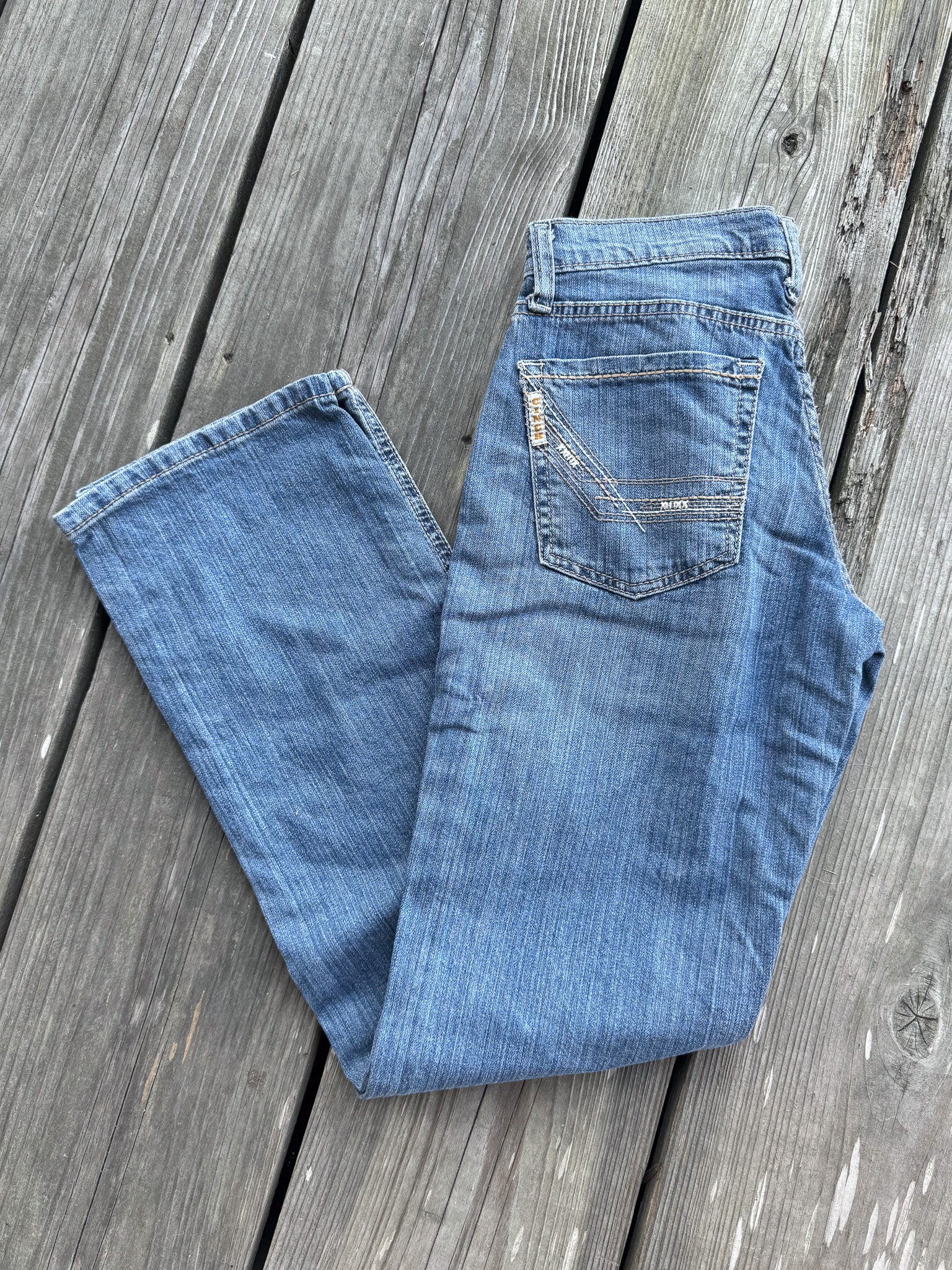 Men's Cinch Relaxed Fit Grant Jeans in Medium Stonewash - Image 2