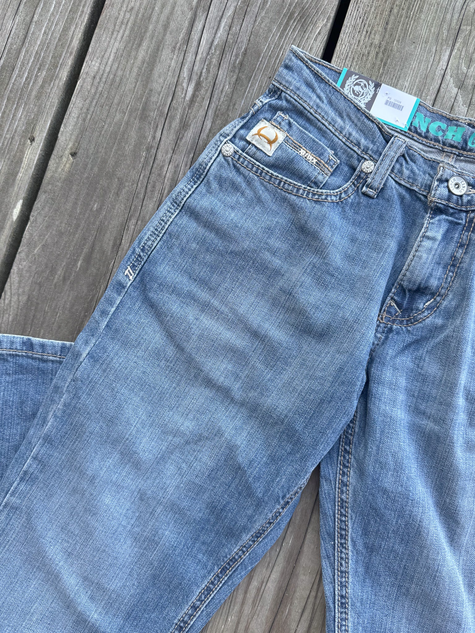 Men's Cinch Relaxed Fit Grant Jeans in Medium Stonewash - Image 5