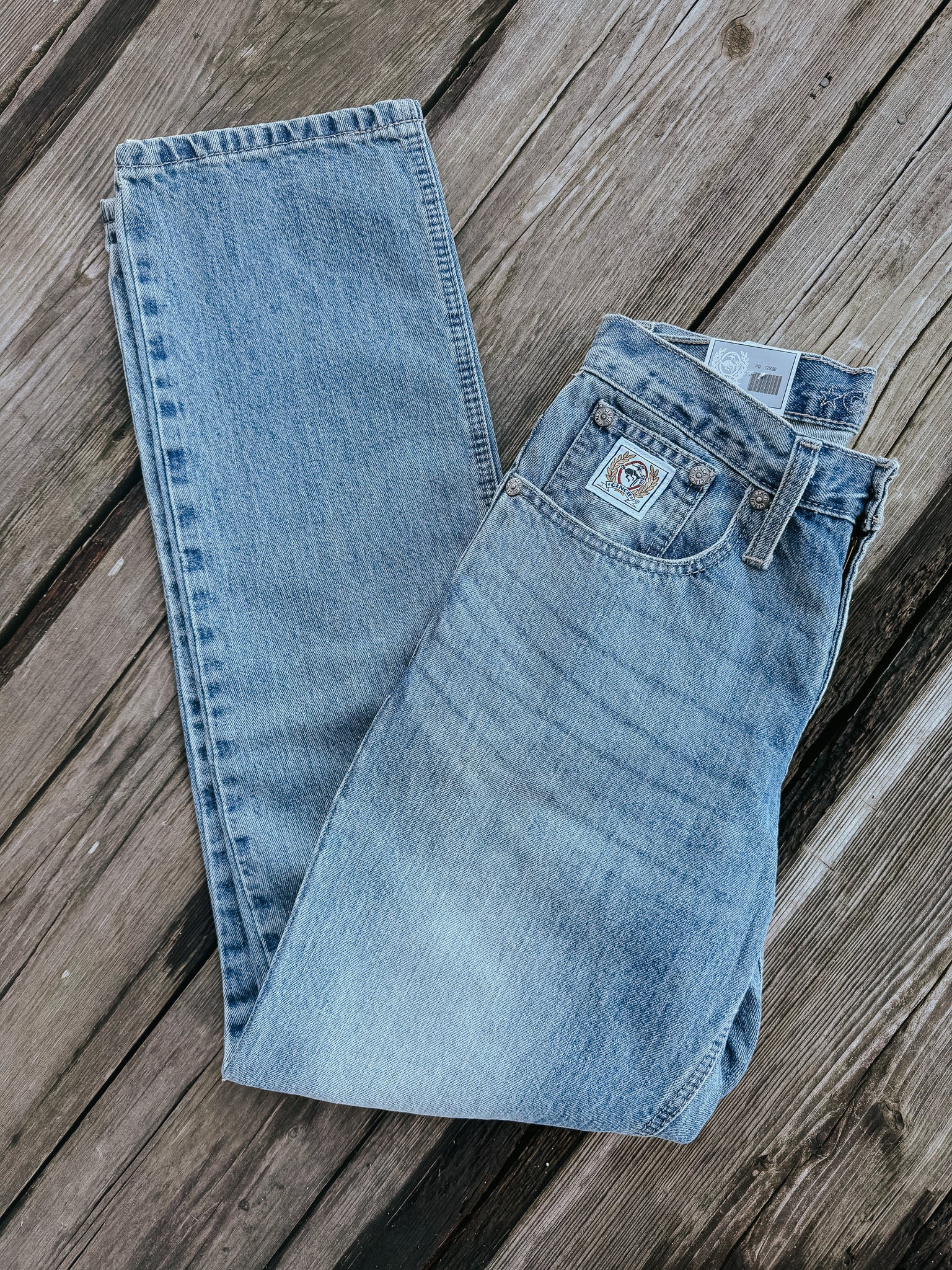 Men's Cinch Relaxed Fit White Label Jeans - Medium Stone - Image 3