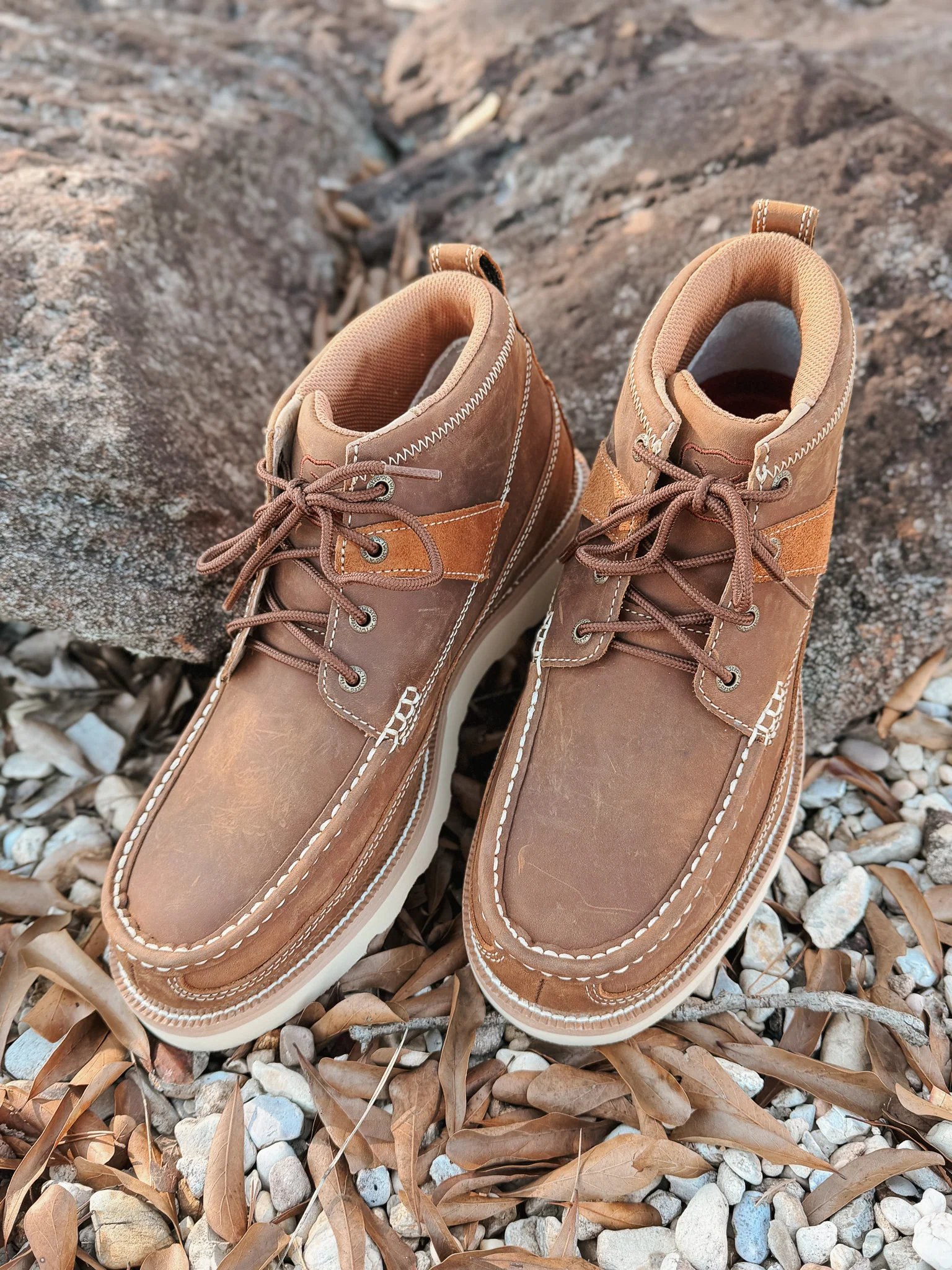 Men’s Twisted X 4″ Wedge Sole Boots / Lace Up Shoes - Image 3