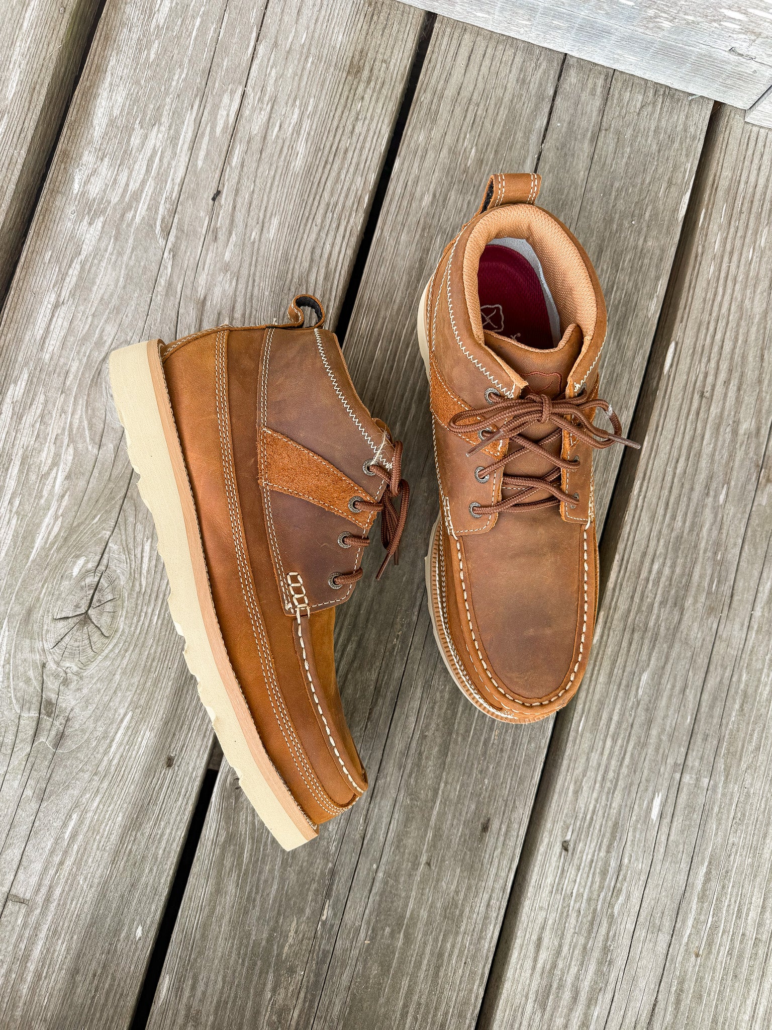MEN'S TWISTED X 4" WORK WEDGE SOLE STEEL TOE BOOT - Image 3