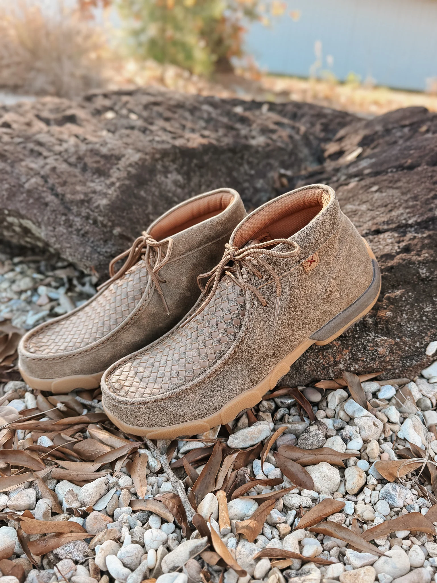 Twisted X Men's Woven Chukka Driving Moc - Image 2