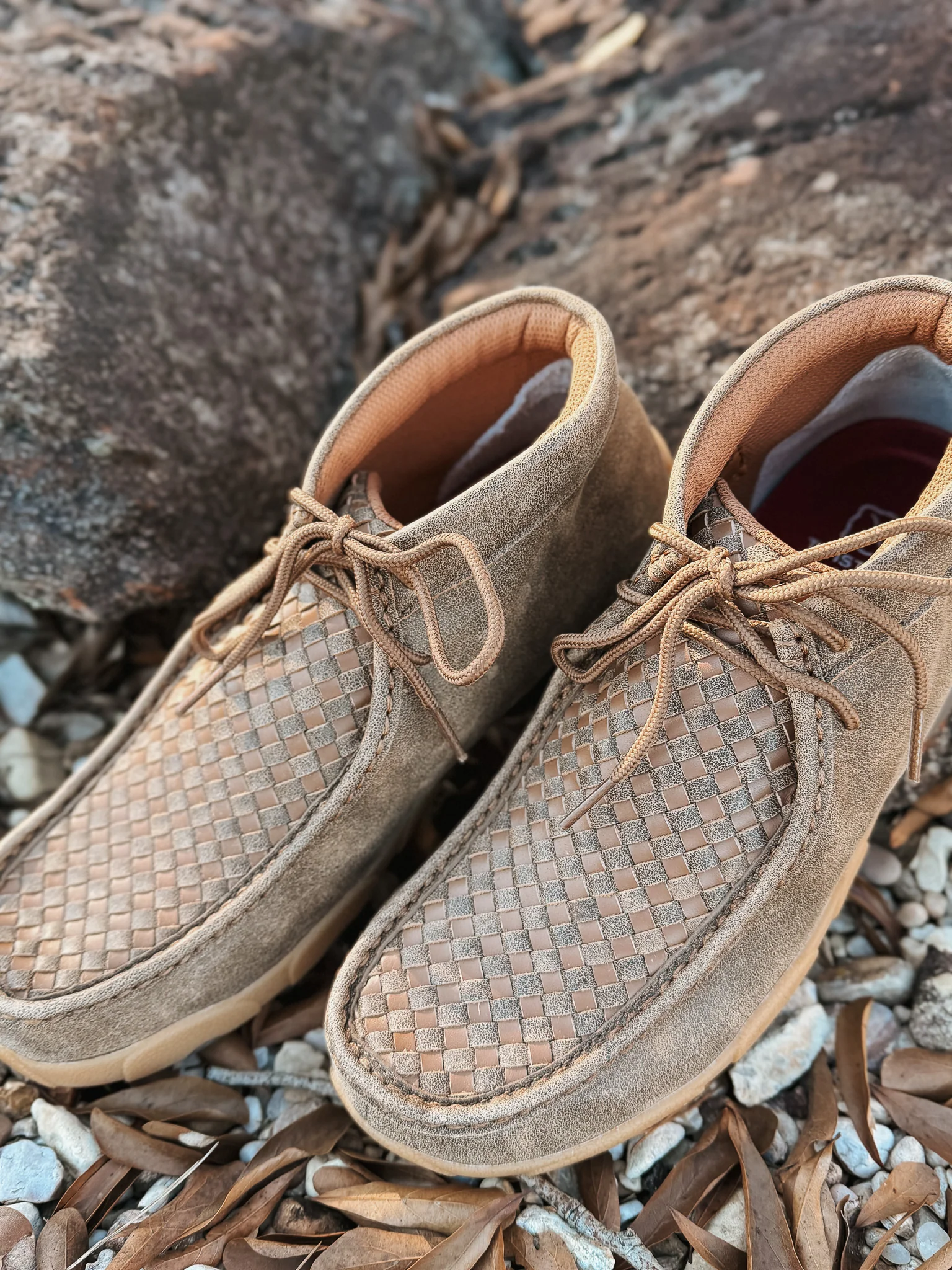 Twisted X Men's Woven Chukka Driving Moc - Image 3