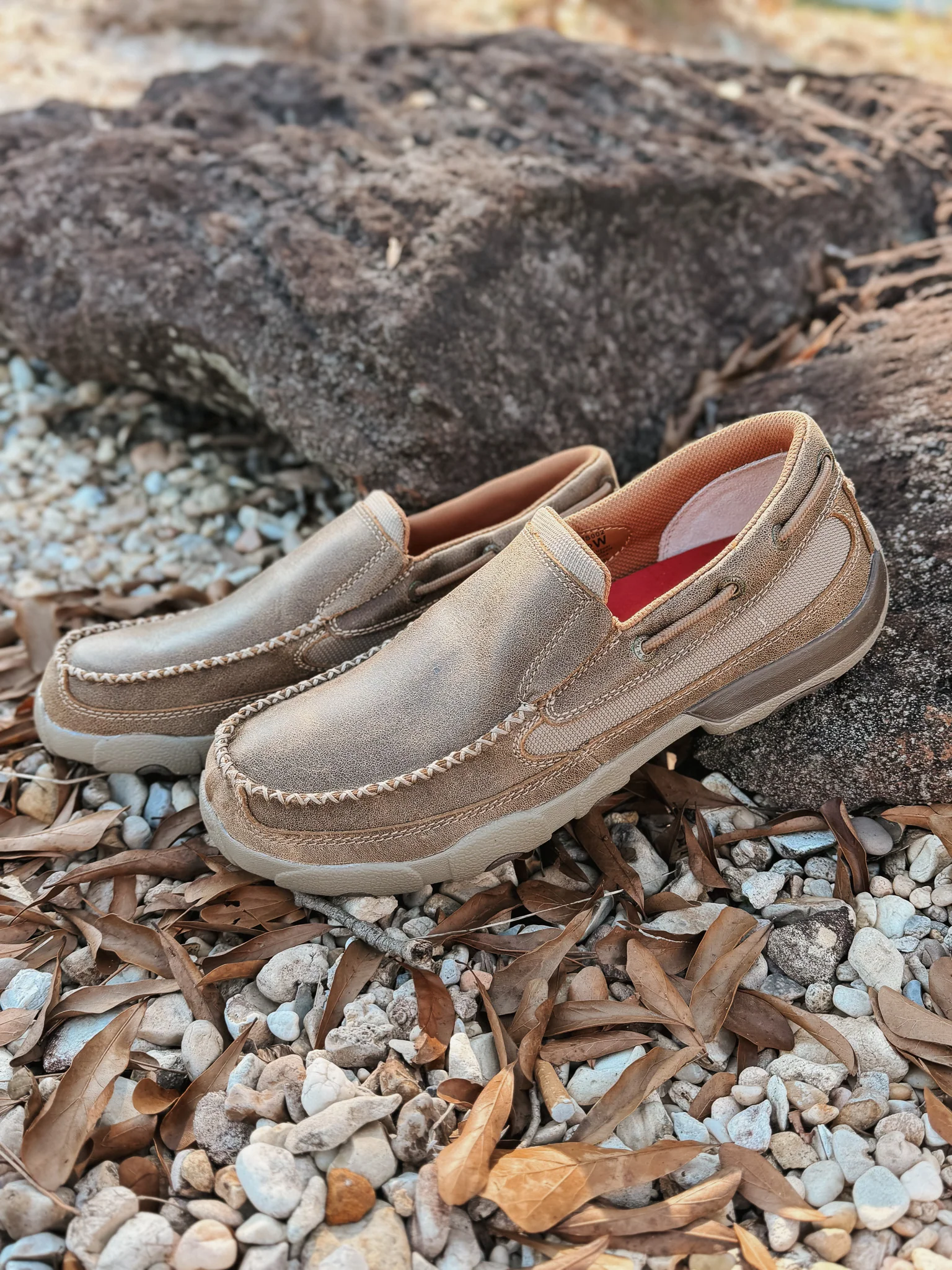 Men's Twisted X Slip-On Driving Moc Shoes - Image 2