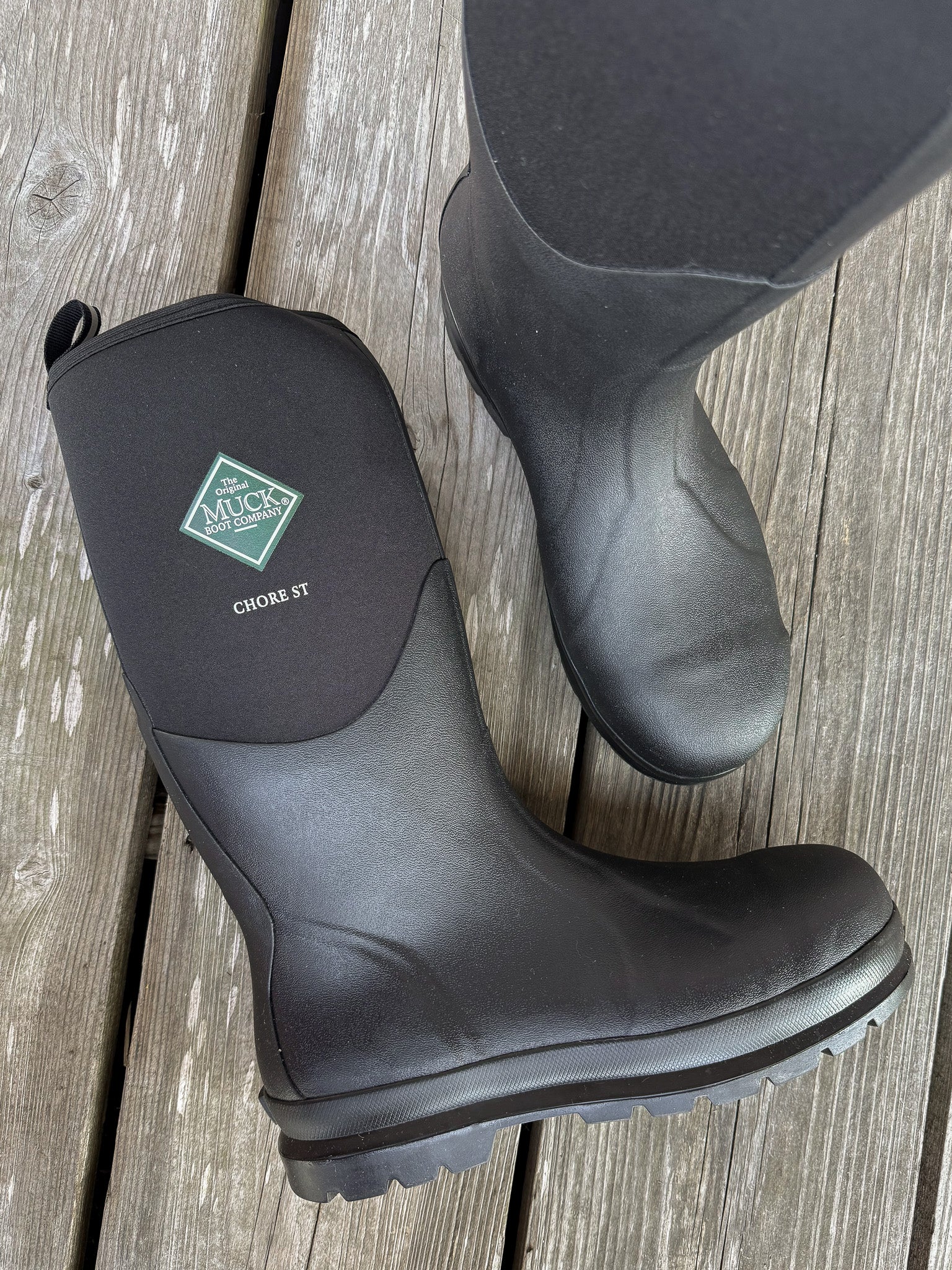 Men’s Muck Chore Hi-Safety Toe Water Boots - Image 4