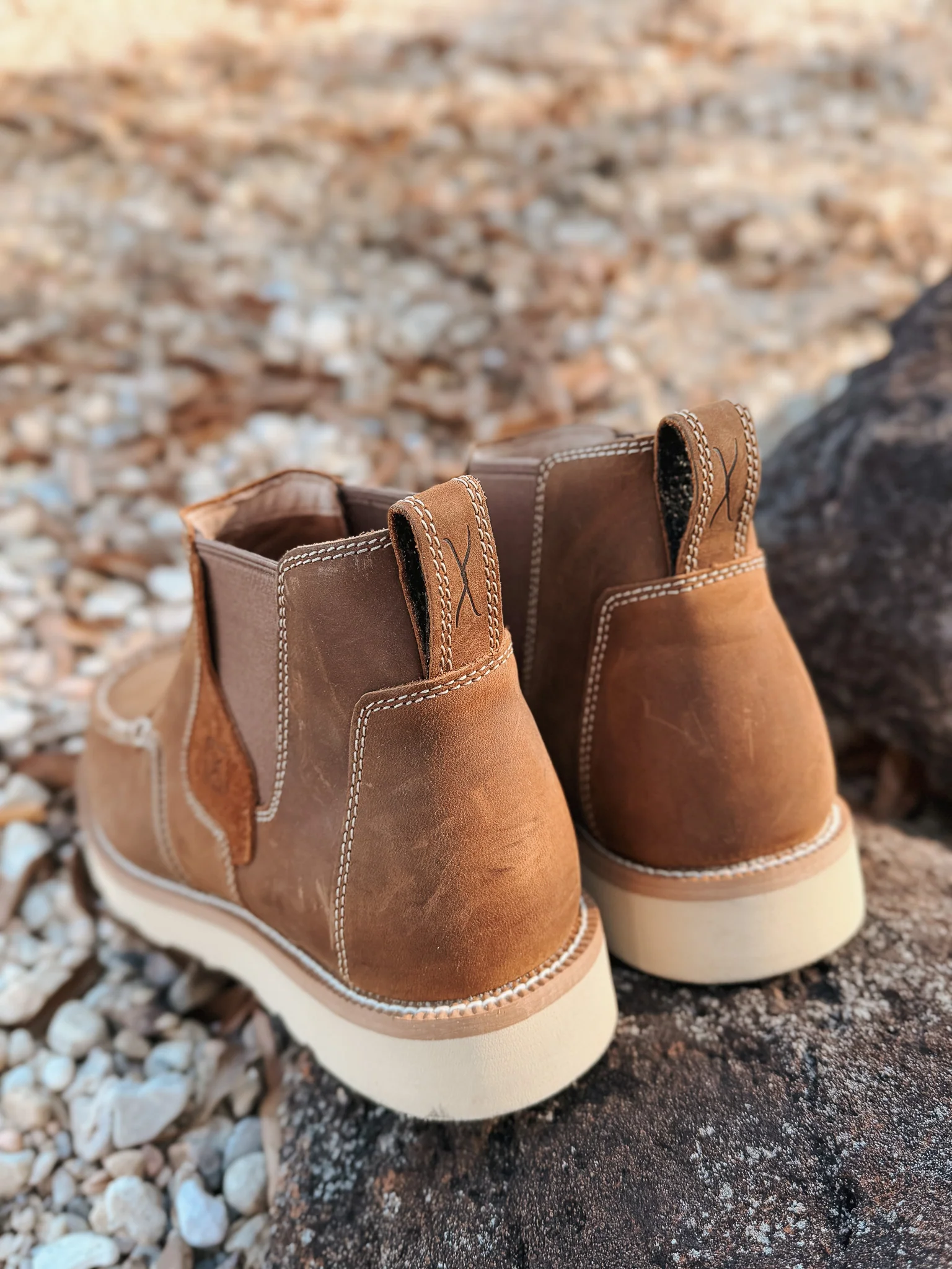 Men's Twisted X 4" Chelsea Wedge Sole Boot - Image 5