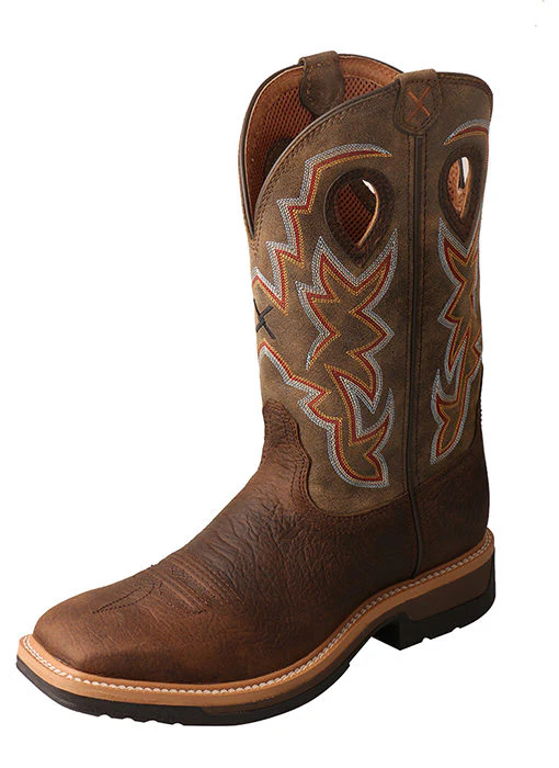 MEN'S TWISTED X ALLOY TOE WESTERN WORK BOOT - Image 8