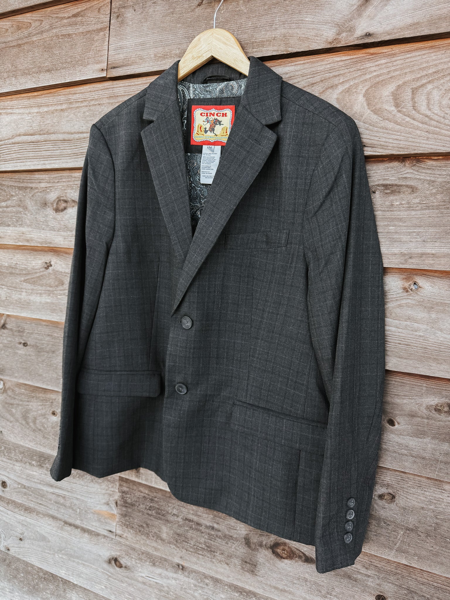 Cinch Sport Coat in Charcoal - Image 11