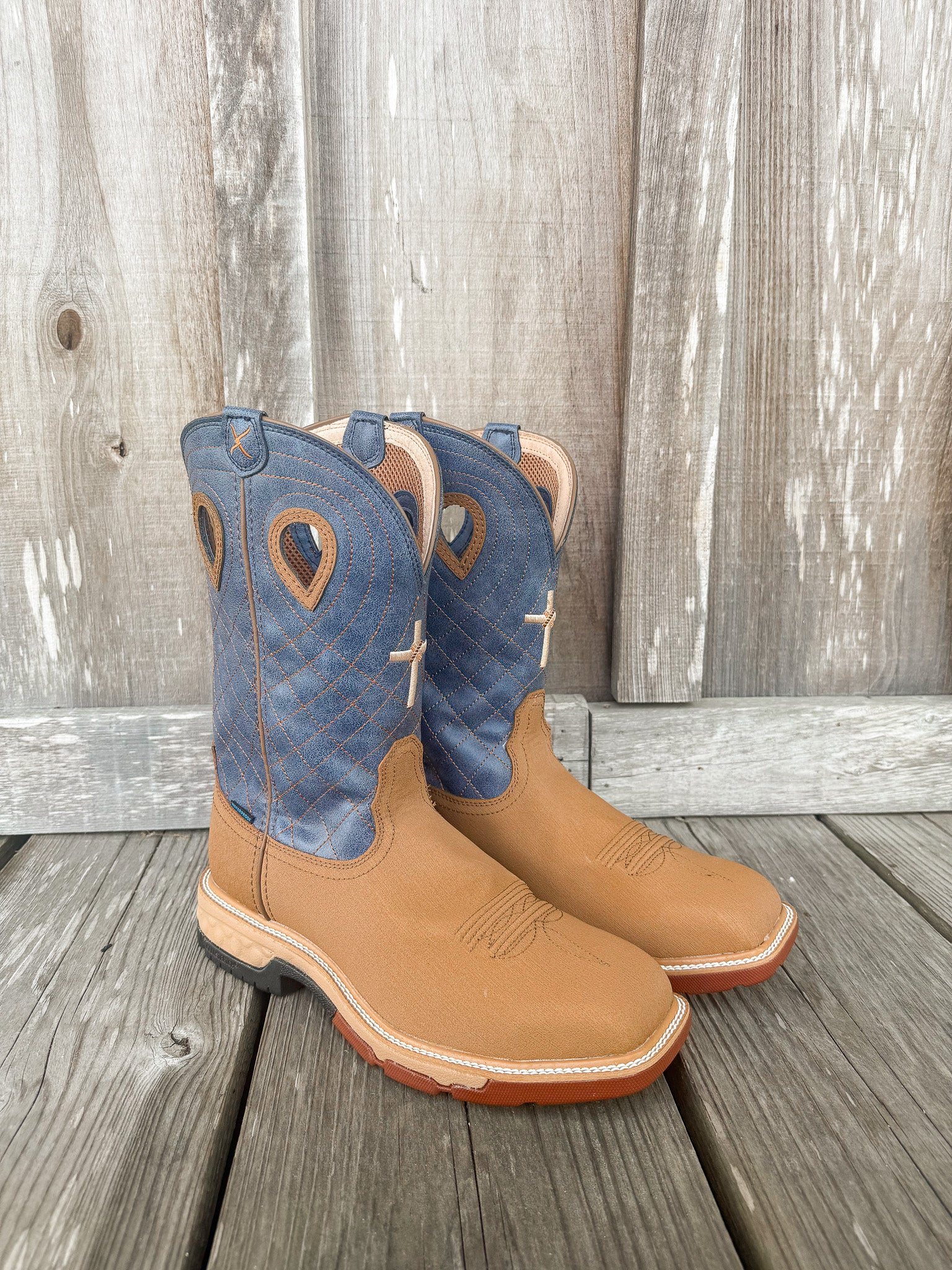Men's Twisted X 12" WATERPROOF Alloy Toe Work Boot - Image 5