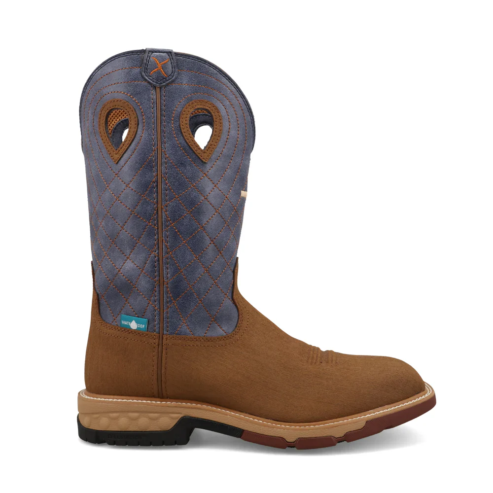 Men's Twisted X 12" WATERPROOF Alloy Toe Work Boot - Image 8