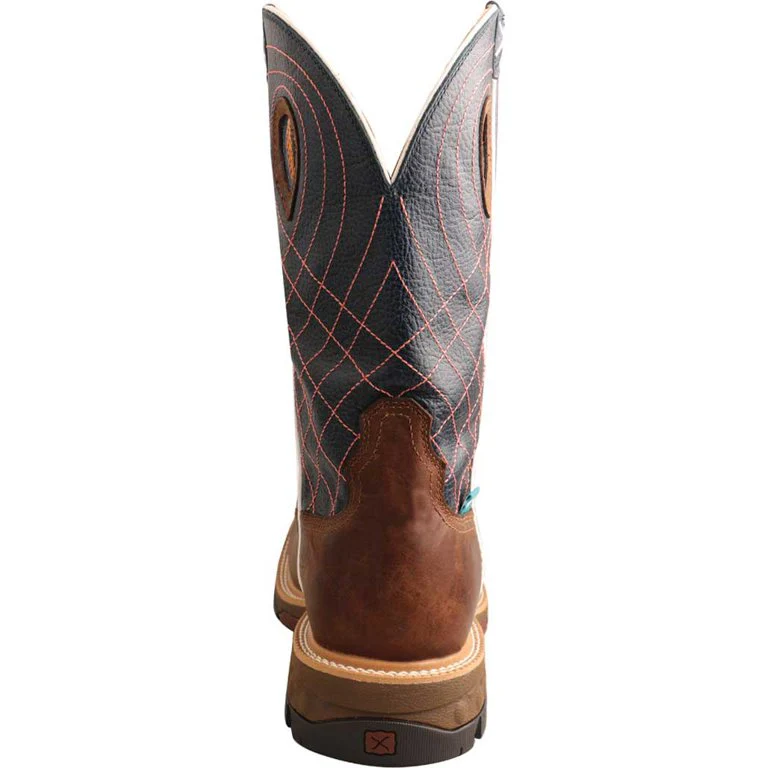 Men's Twisted X Waterproof 12” Square Toe Work Boot - Image 11