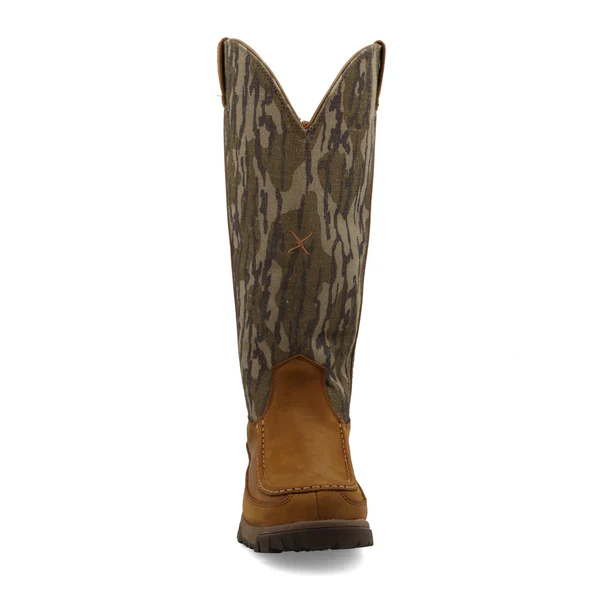 Men's Twisted X Mossy Oak Camo Waterproof Viperguard Round Moc Toe Snake Boots - Image 3