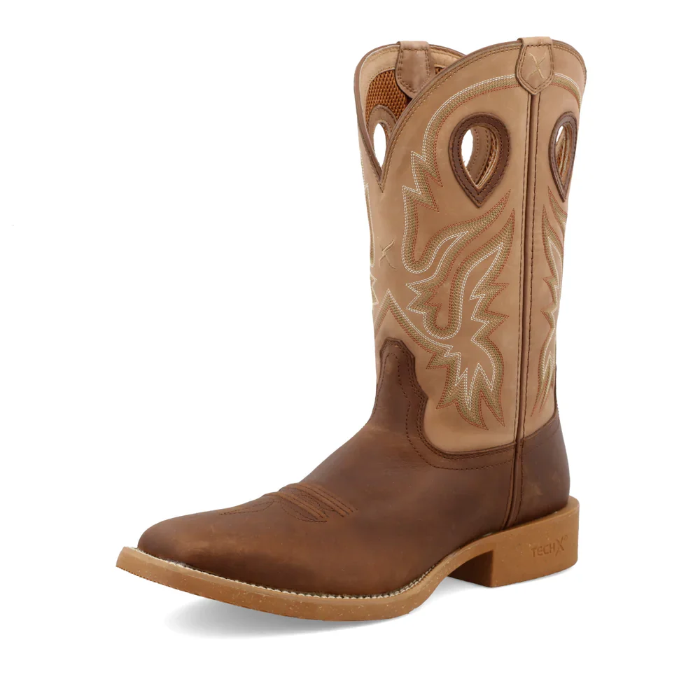 Men's Twisted X 11" Tech X Hazel Sand Boot - Image 4