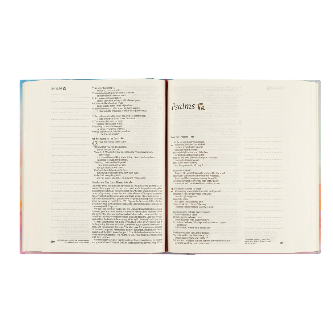 Hosanna Revivals NLT Notetaking Bible: Rosemary Beach Theme - Image 7
