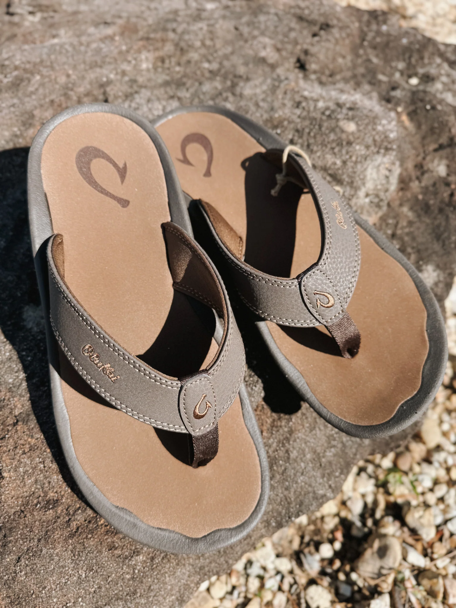Men's Olukai ‘Ohana Dark Java-Ray Sandal - Image 10