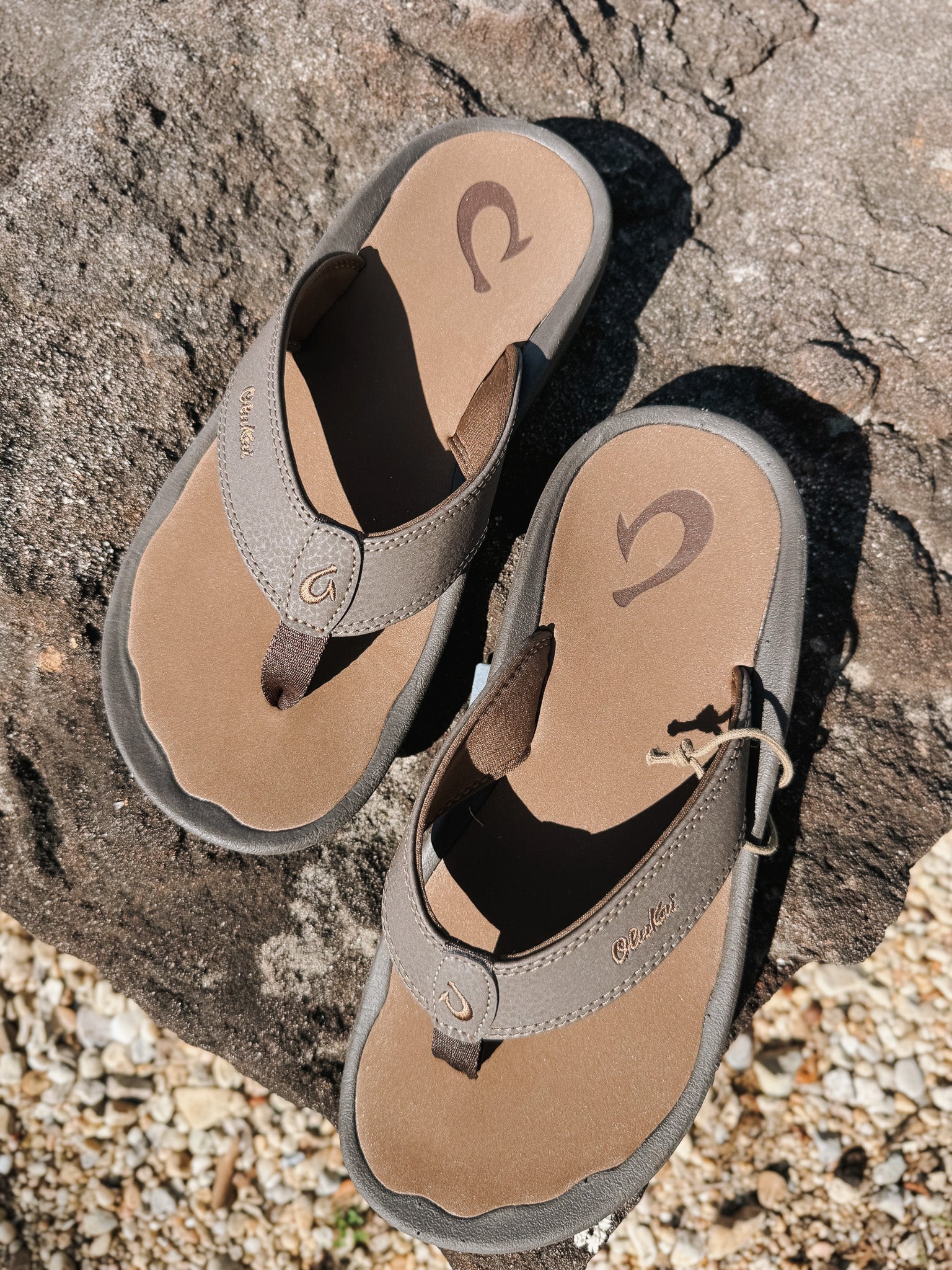 Men's Olukai ‘Ohana Dark Java-Ray Sandal - Image 14