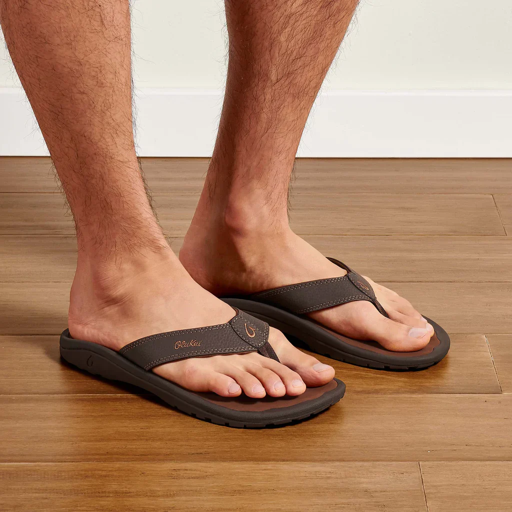 Men's Olukai ‘Ohana Dark Java-Ray Sandal - Image 9