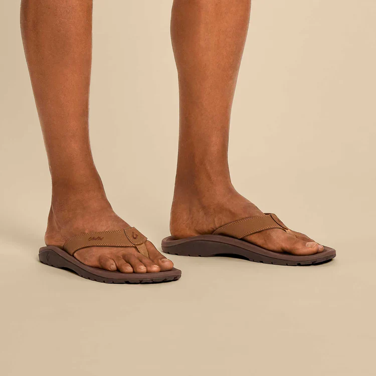 Men's Olukai Ohana Sandals in Tan/Java - Image 2