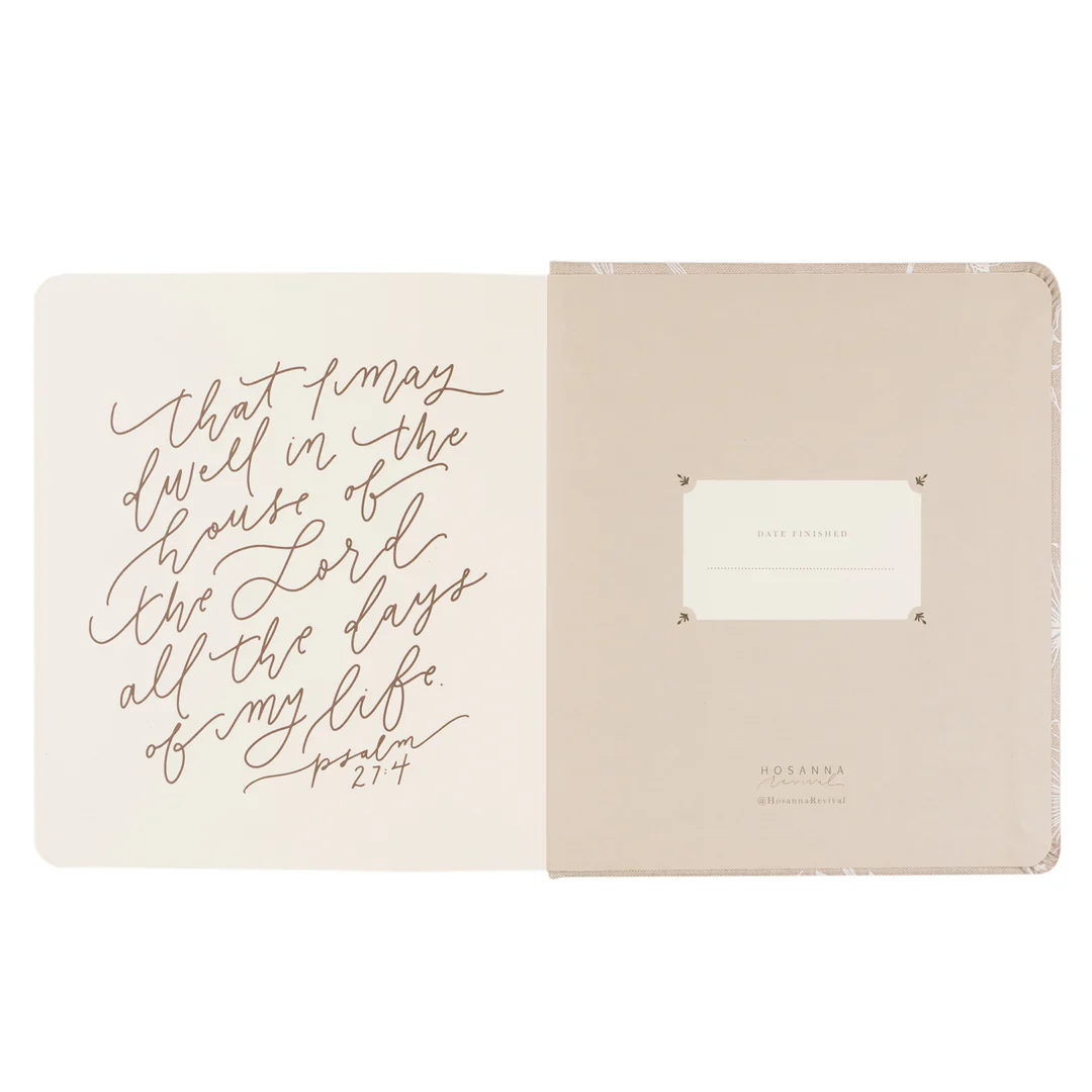 Hosanna Revival One Thing I Ask 5-Year Prayer Journal: Cordova Theme - Image 10
