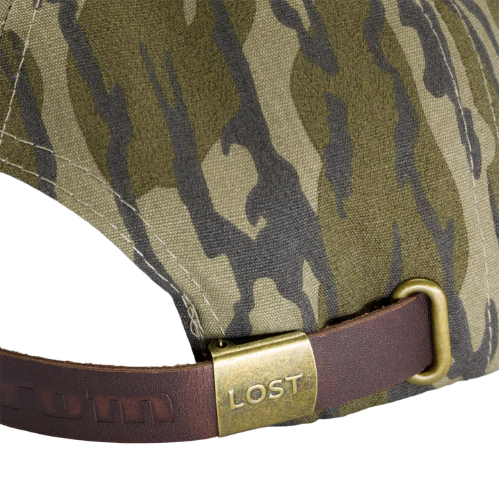 Ol' Tom X Lost Hat Goat Rope Cap in Mossy Oak Bottomland - Image 4