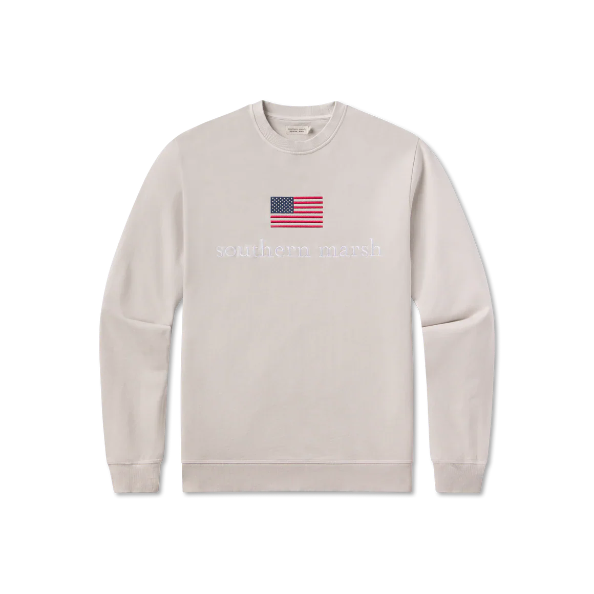 Southern Marsh American Flag Seawash Sweatshirt - Image 3