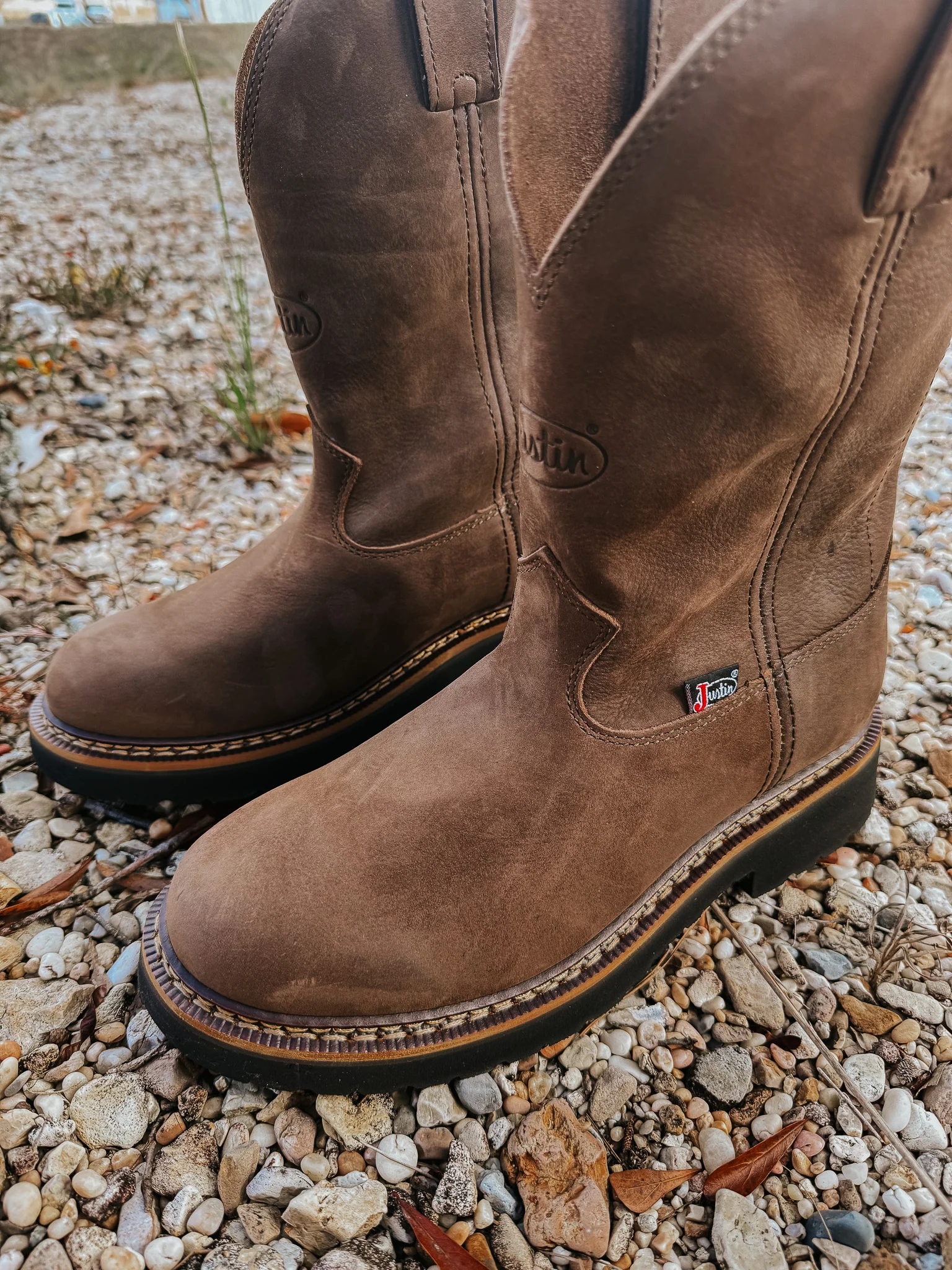 MEN'S JUSTIN CARBIDE 11" STEEL TOE WORK BOOTS - Image 3