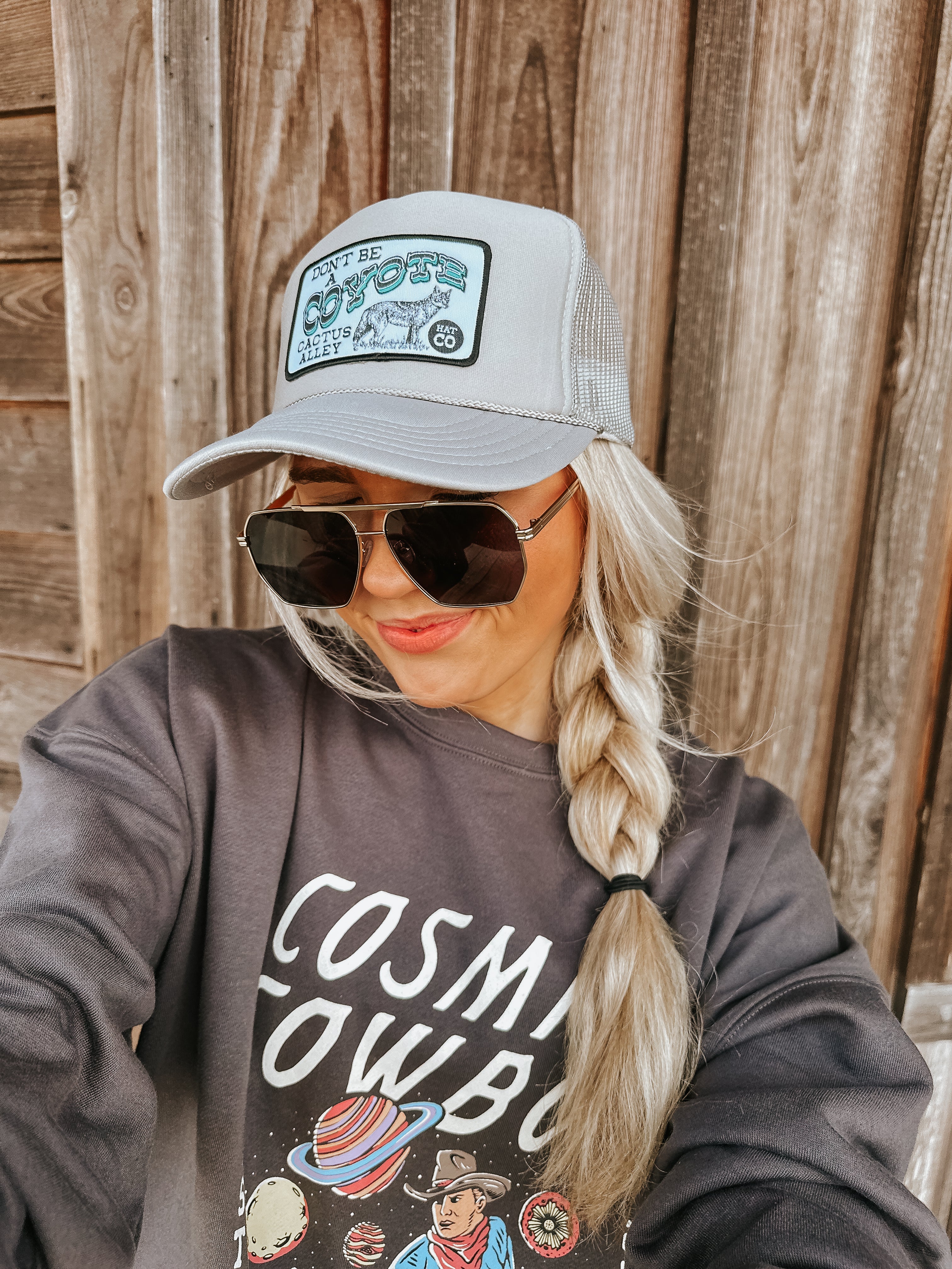 Don't Be a Coyote Cap - Cactus Alley Hat Co. - Image 6