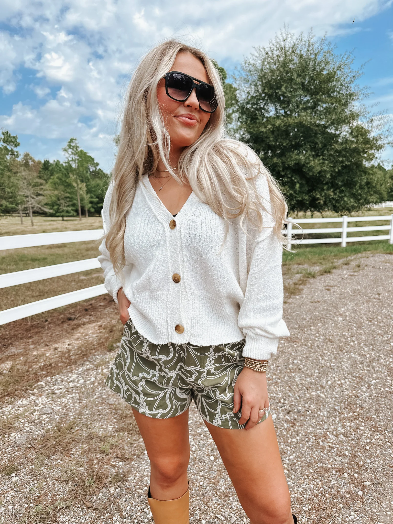 Without A Doubt Olive Shorts - Image 6