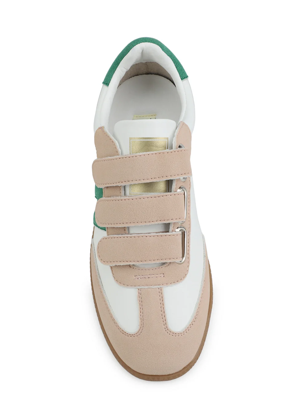Vintage Havana Pace 5 White Taupe Green Sneakers - Image 9