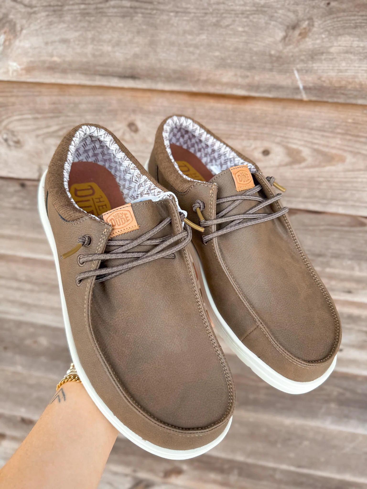 Men's Hey Dude Paul Classic Brown - Image 15