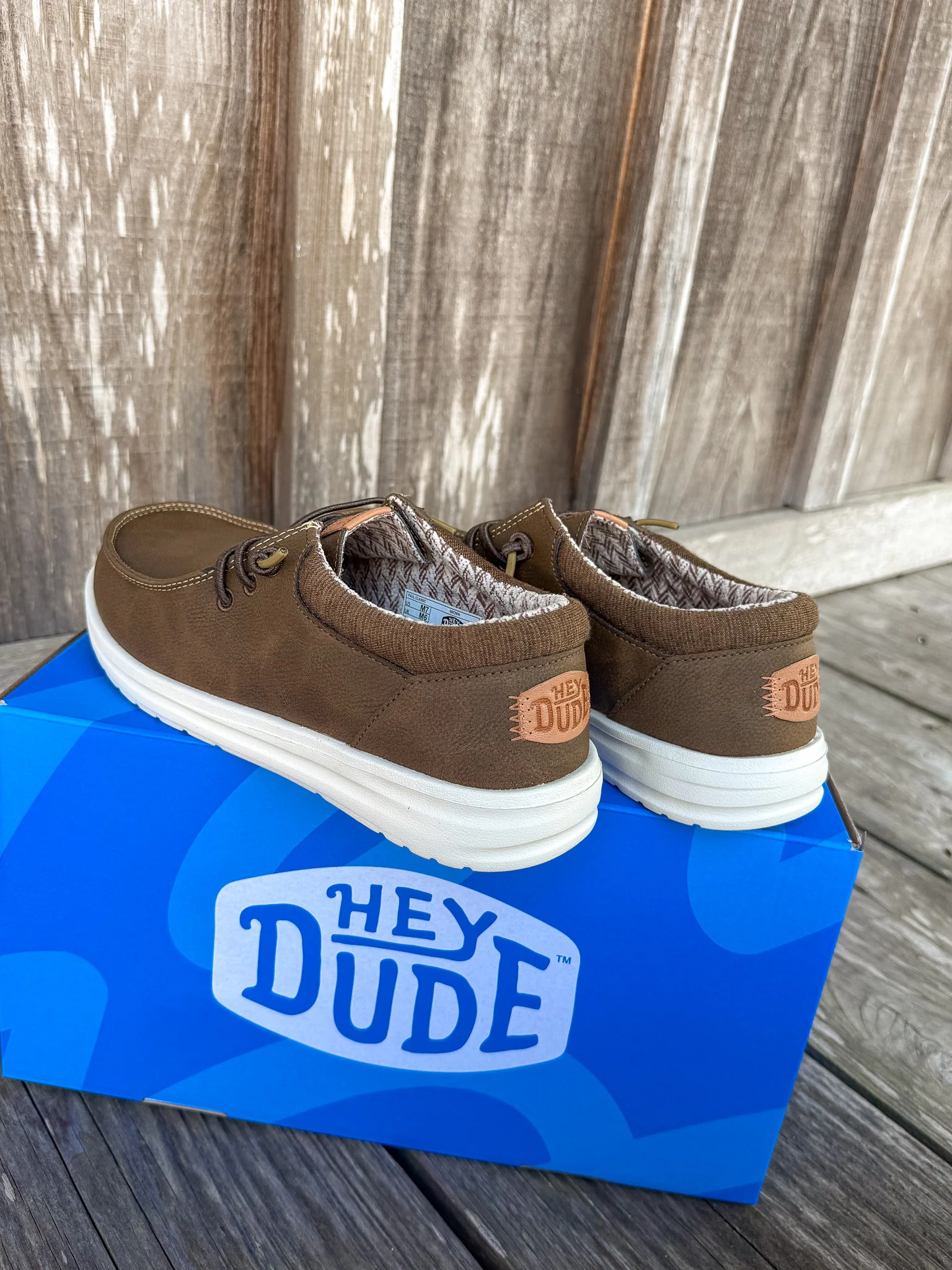 Men's Hey Dude Paul Classic Brown - Image 3