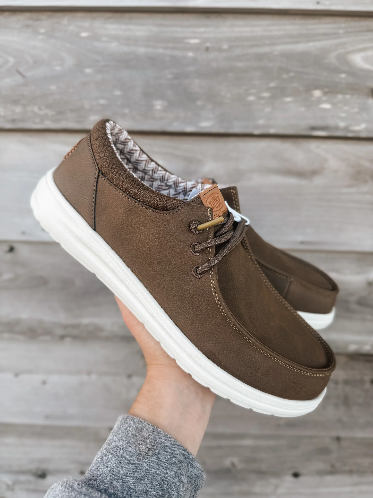 Men's Hey Dude Paul Classic Brown - Image 6