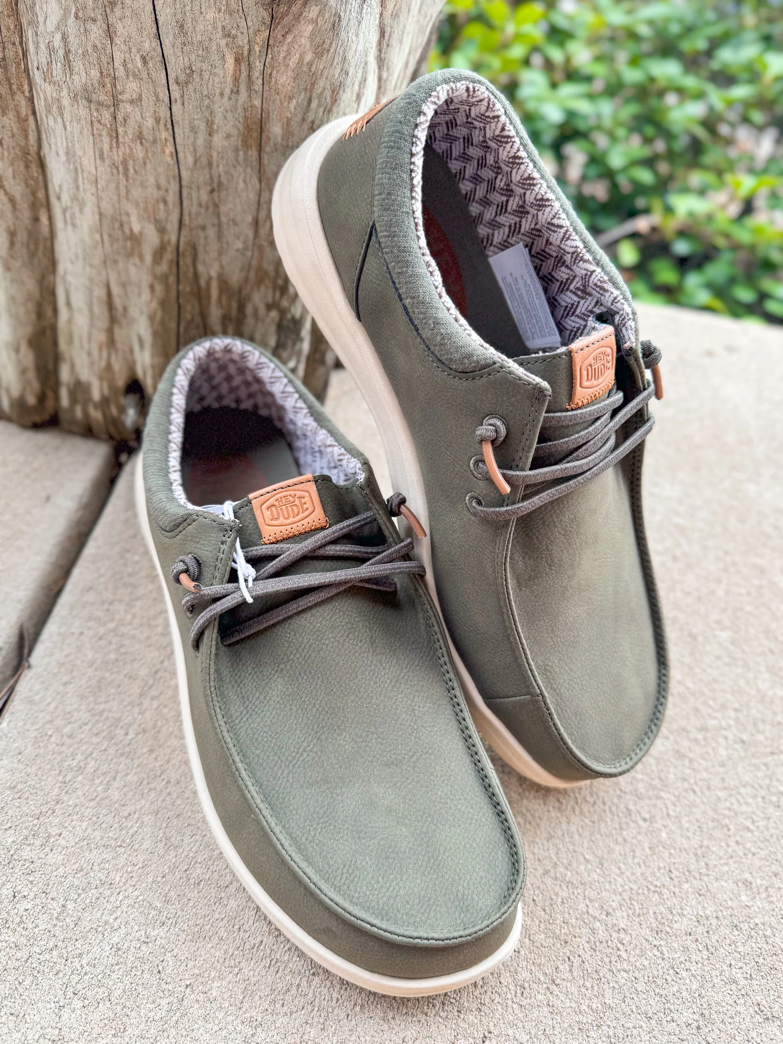 Men's Hey Dude Paul Classic Olive - Image 3