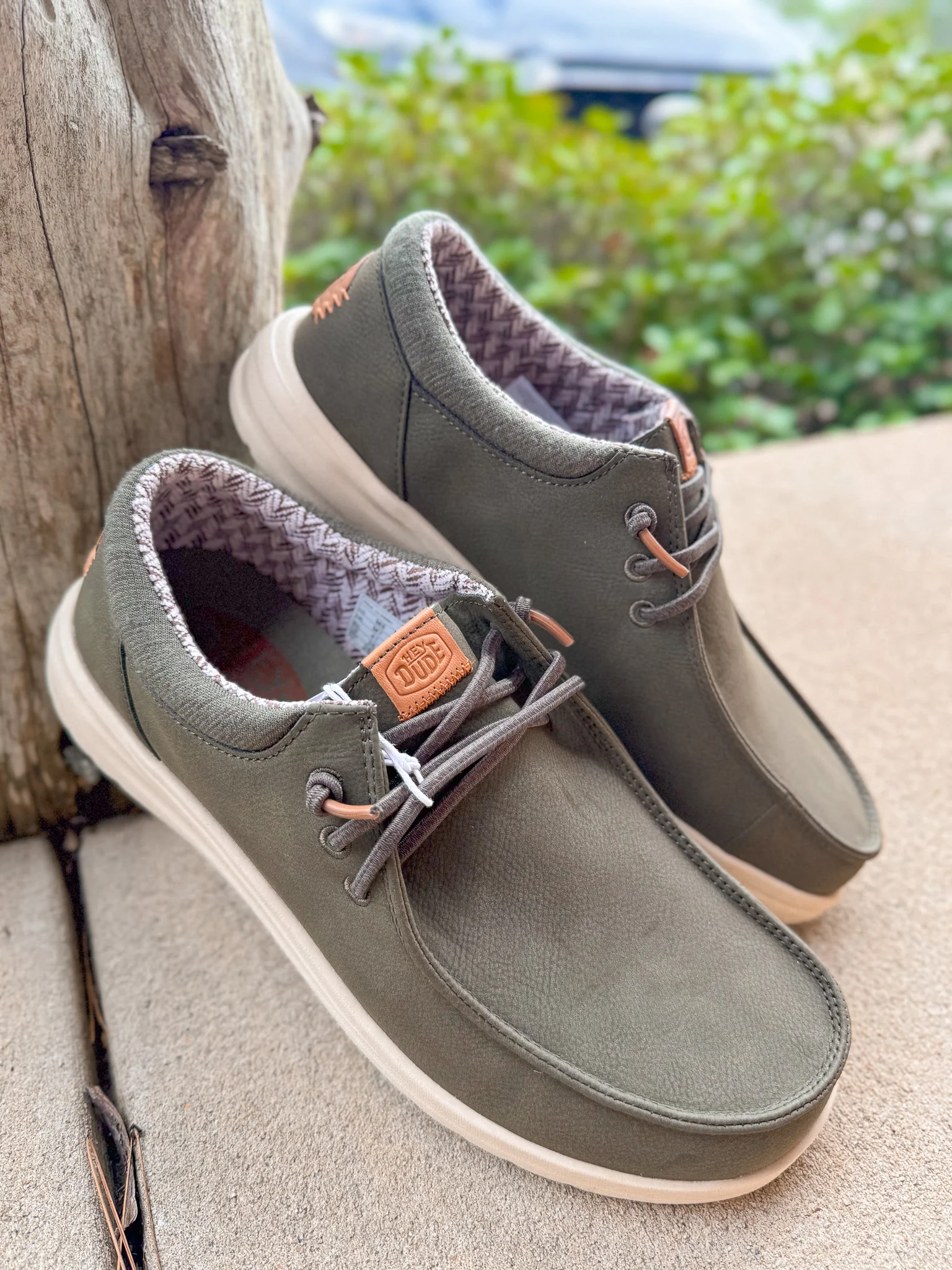 Men's Hey Dude Paul Classic Olive - Image 5