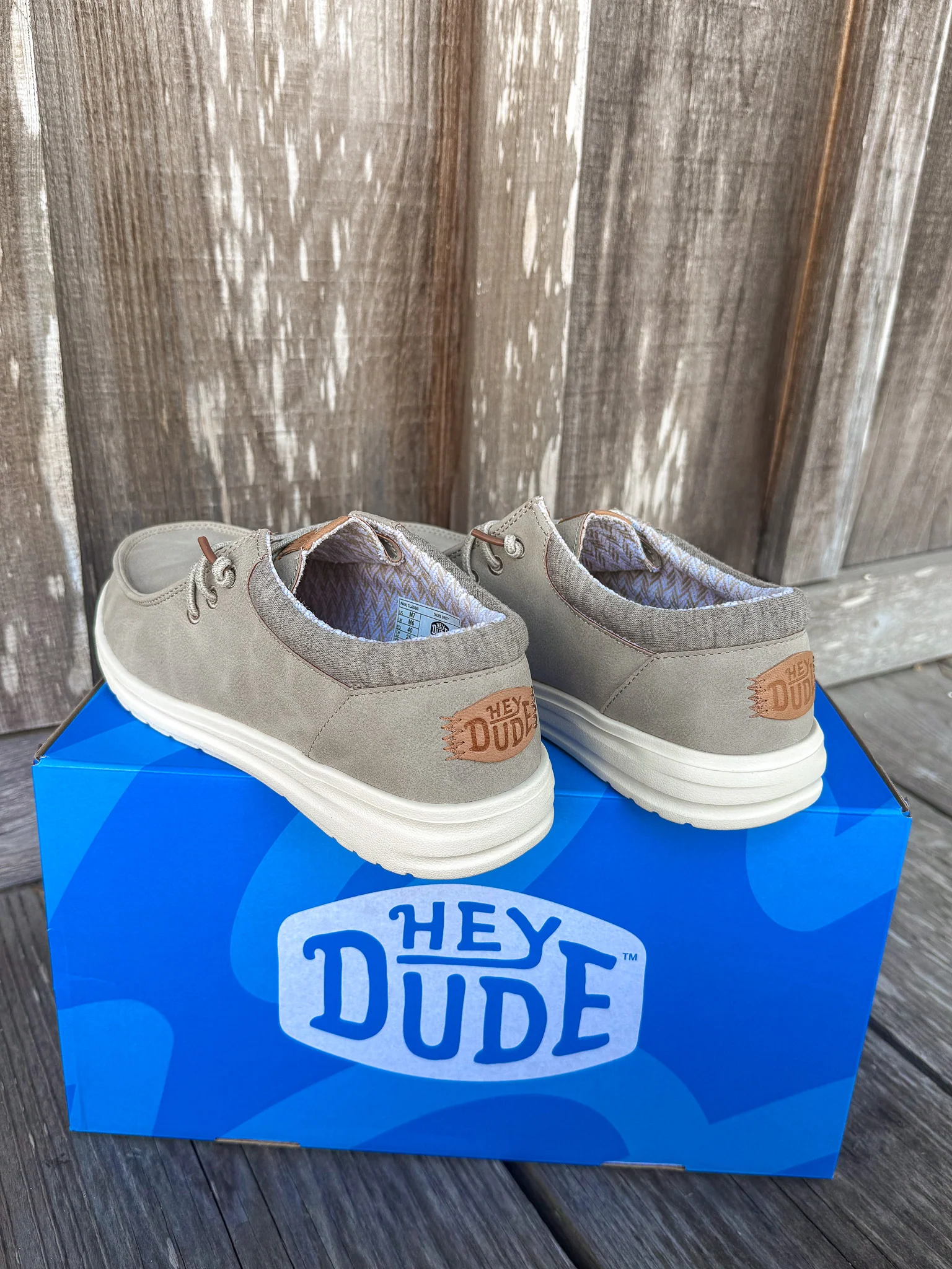 Men's Hey Dude Paul Classic Taupe - Image 10