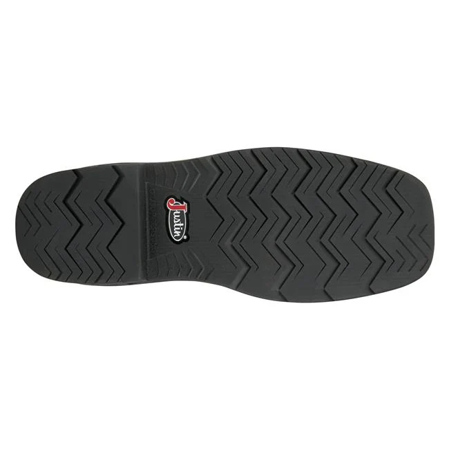 Justin Men's 11" Trencher Square Toe Waterproof Boots - Image 17